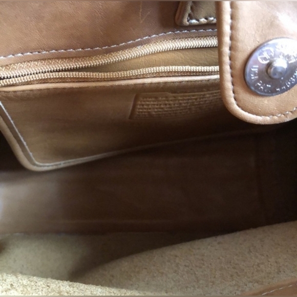 Coach Legacy Glove-Tanned Leather Buckled Tote Bag 1997 Style 4157 Vintage - Picture 9 of 11